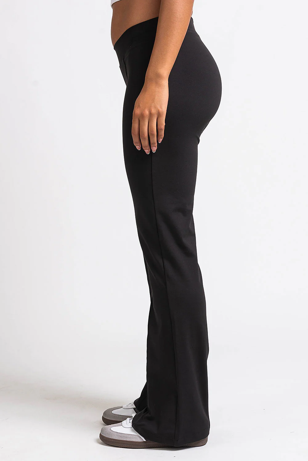 Cassy 02Low ActiveFlex Bootcut Bukser - Black - Image 6