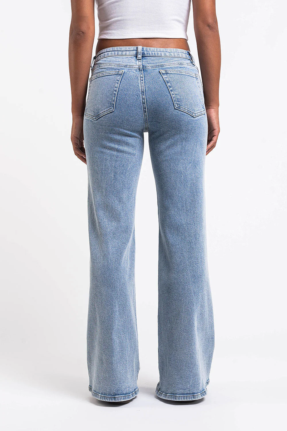 Dina 01Low Vide Jeans - Mid Blue - Image 4
