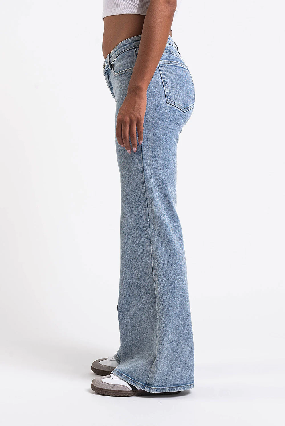 Dina 01Low Vide Jeans - Mid Blue - Image 5