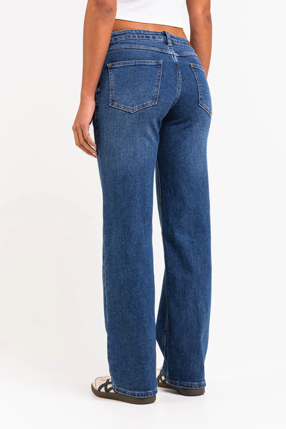 Dina 02Low Rette Jeans - Classic Blue - Image 2
