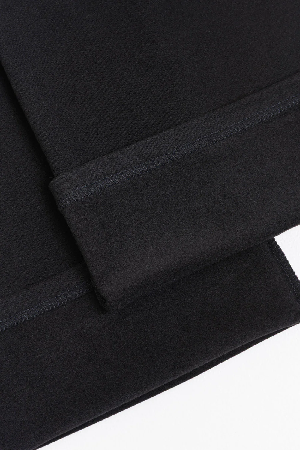Eyla 01Mid Rette Loungebukser - Black - Image 3