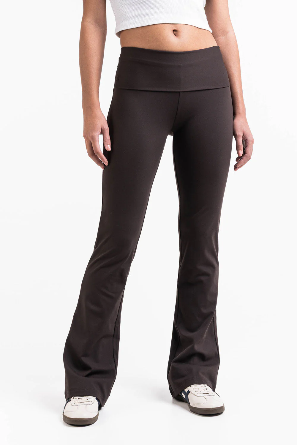 Geri 01High ActiveFlex Bootcut Bukser - Brown - Image 4