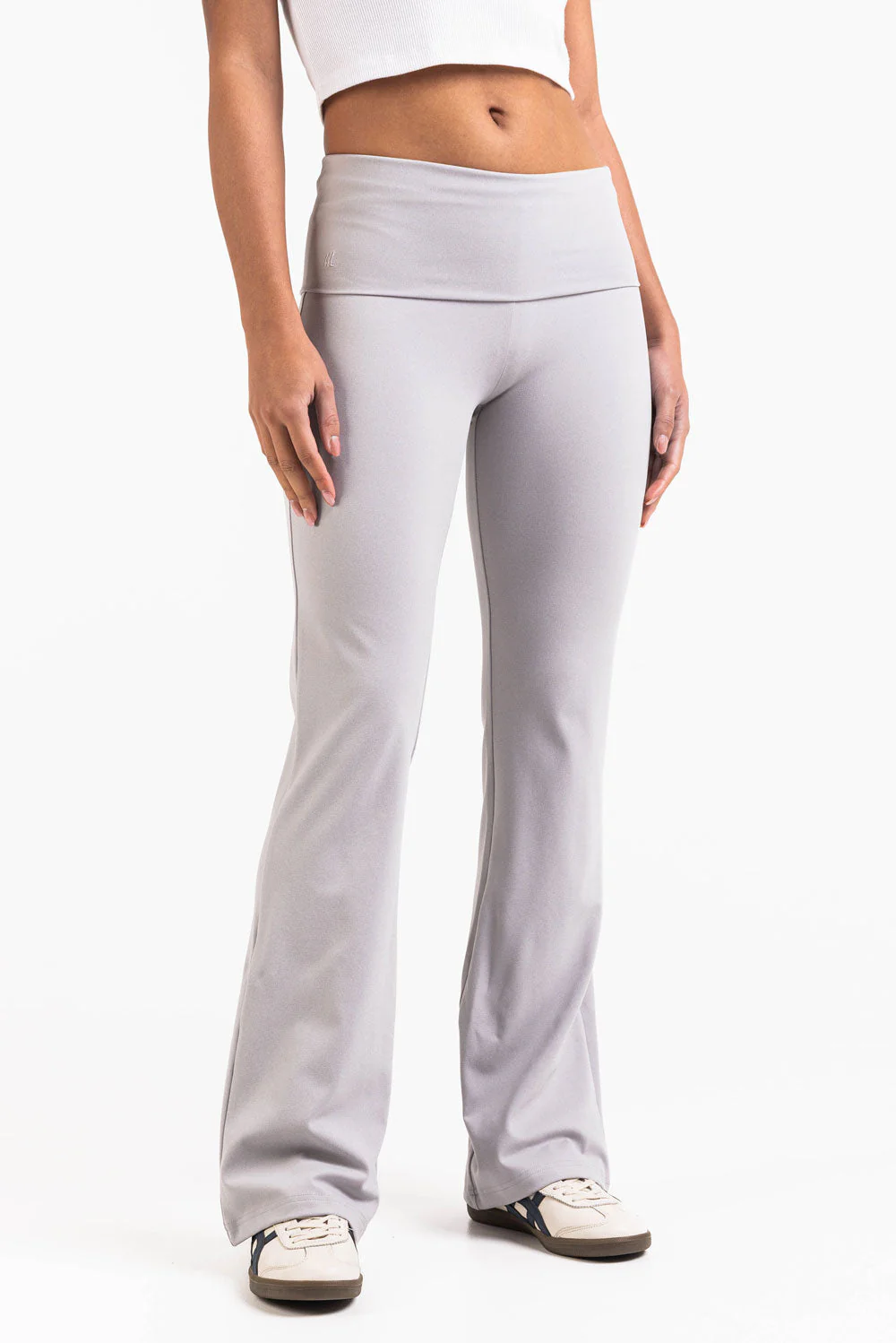 Geri 01High ActiveFlex Bootcut Bukser - Light Grey