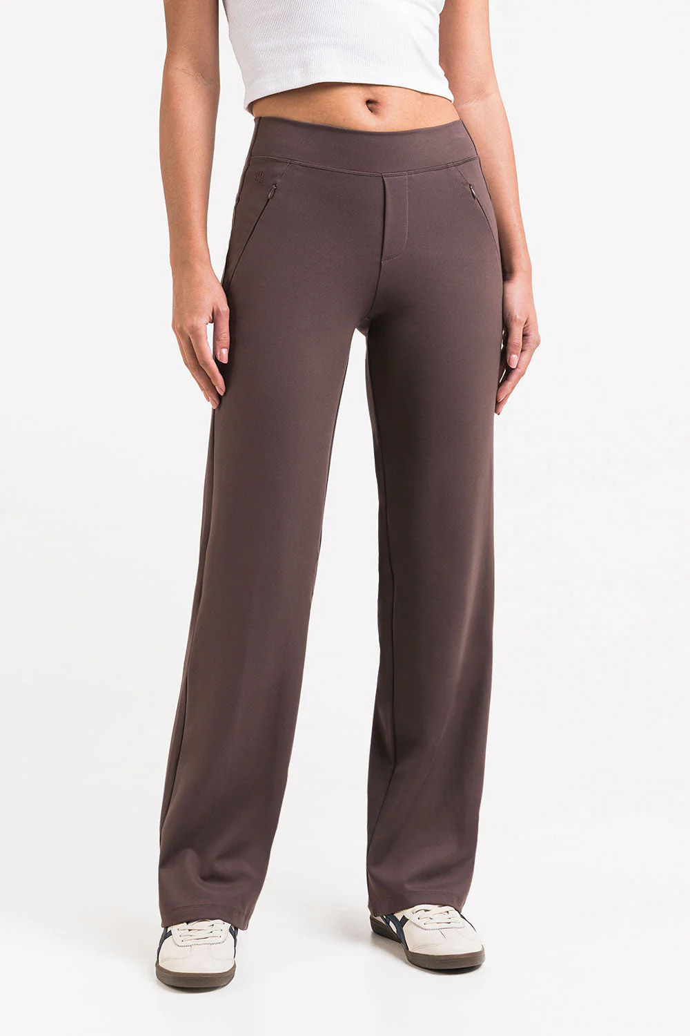 Holly 01Mid ActiveFlex Rette Bukser - Mocca - Image 5