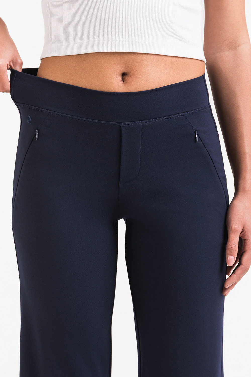 Holly 01Mid ActiveFlex Rette Bukser - Navy - Image 3
