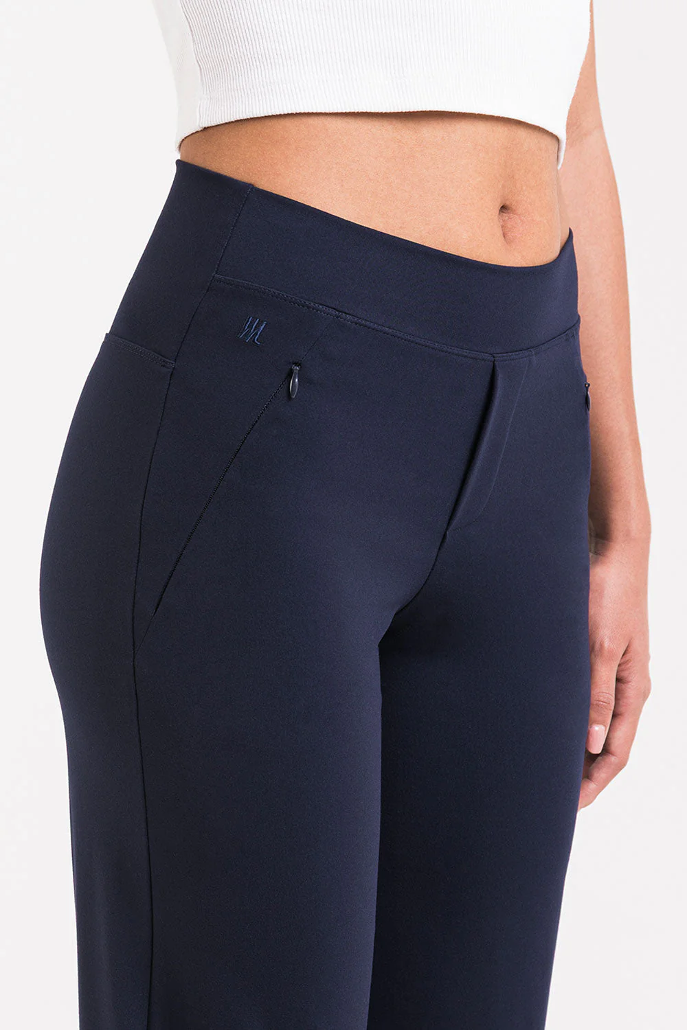 Holly 01Mid ActiveFlex Rette Bukser - Navy - Image 6