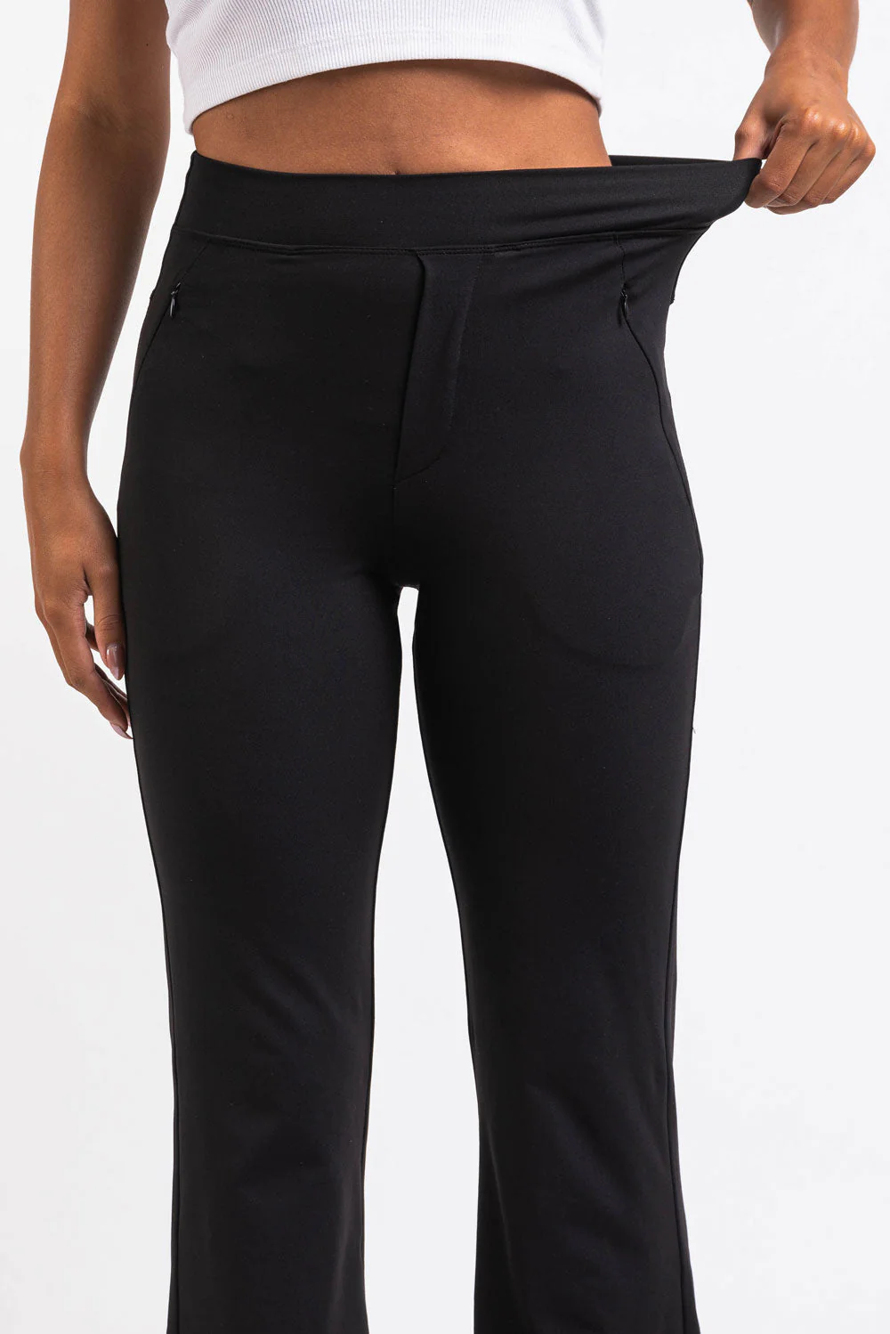 Holly 04High ActiveFlex Bootcut Bukser - Black - Image 3