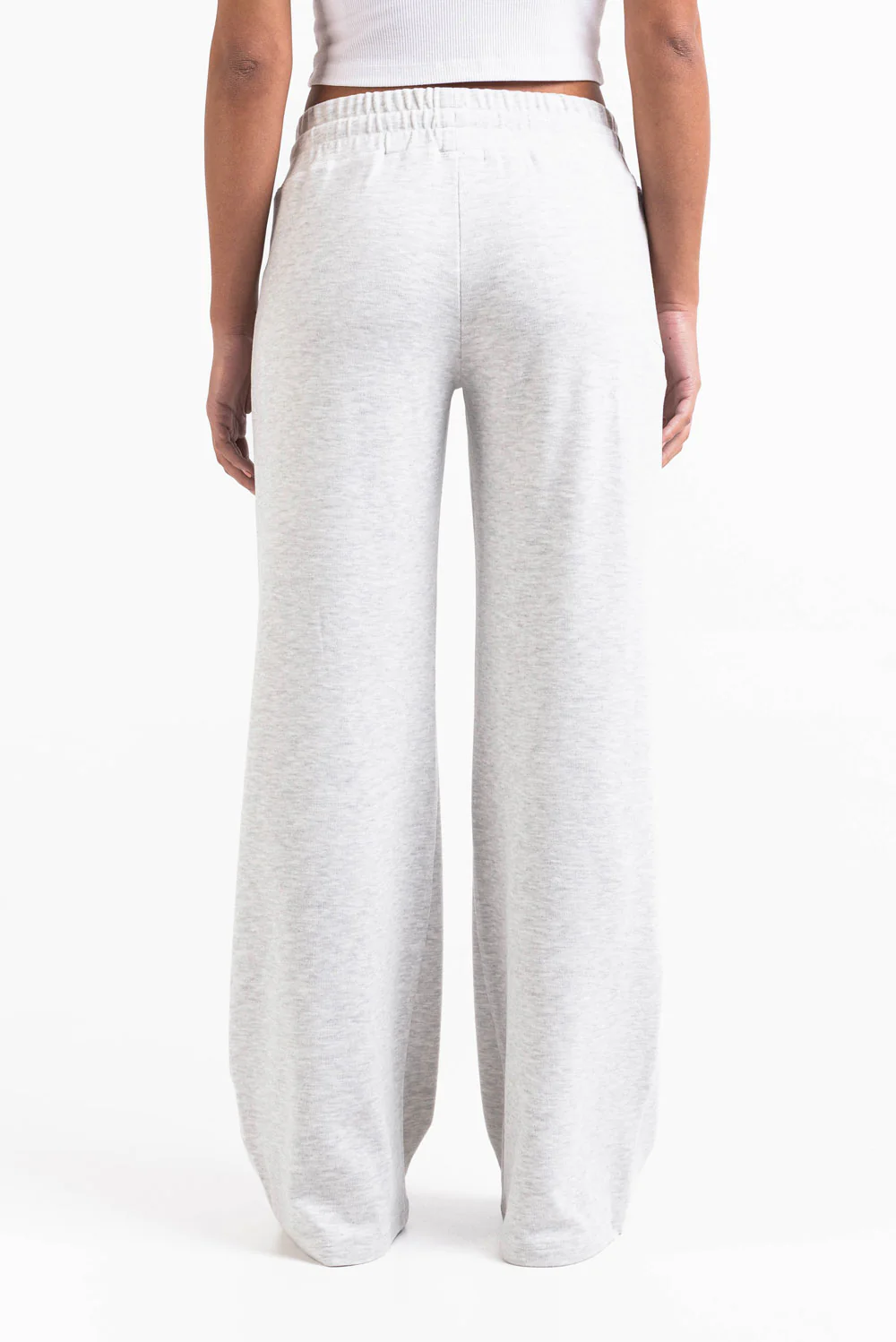 Jade 01Low Vide Loungebukser - Light Grey - Image 5