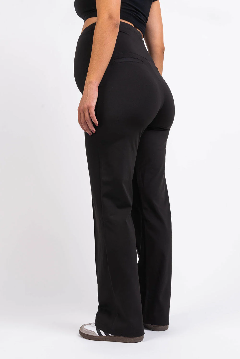 Pixie 01 ActiveFlex Rette Mammabukser - Black - Image 3