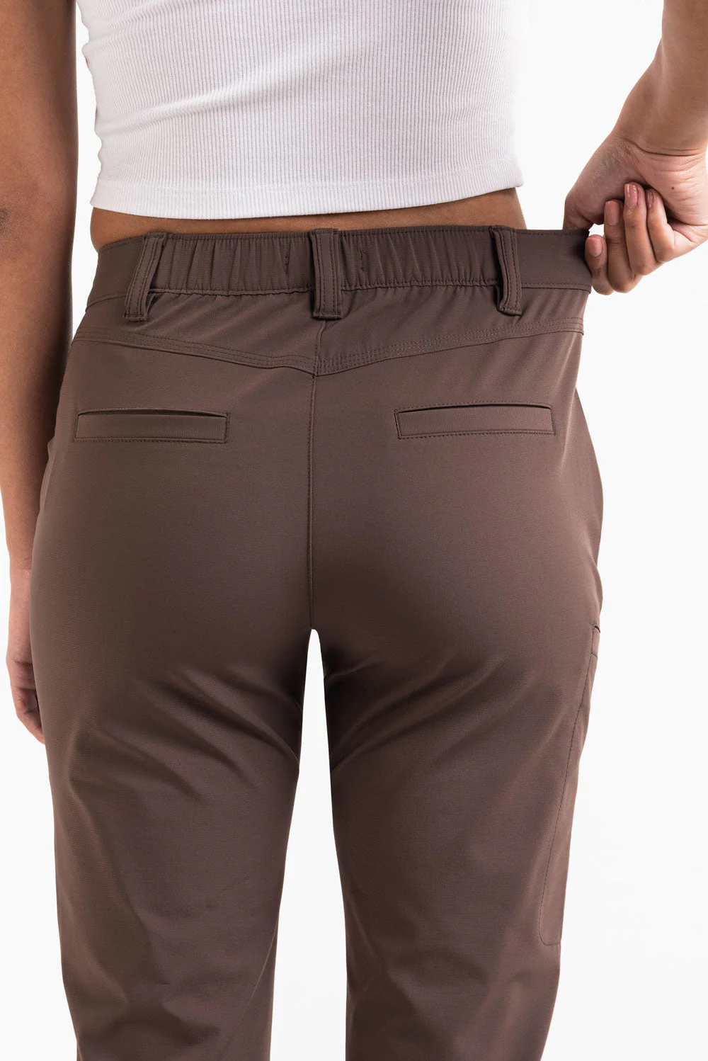 Sierra 01Mid GoUrban Bootcut Bukser - Mocca - Image 6