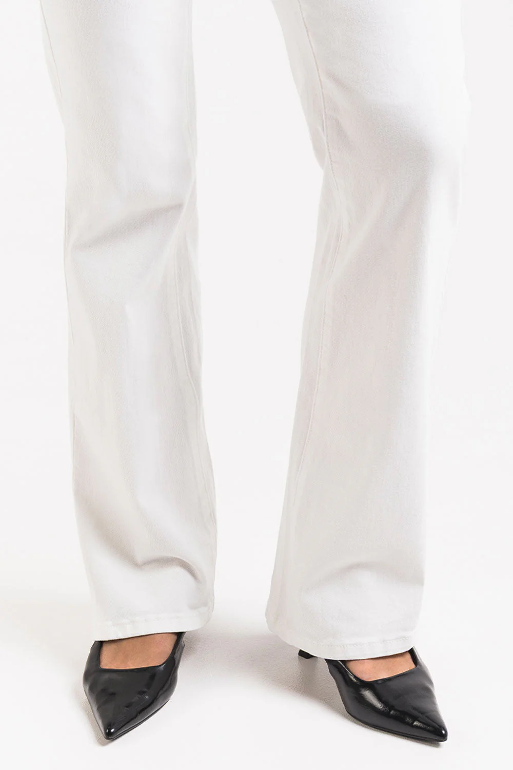 Taylor 02Low Bootcut Jeans - White - Image 4