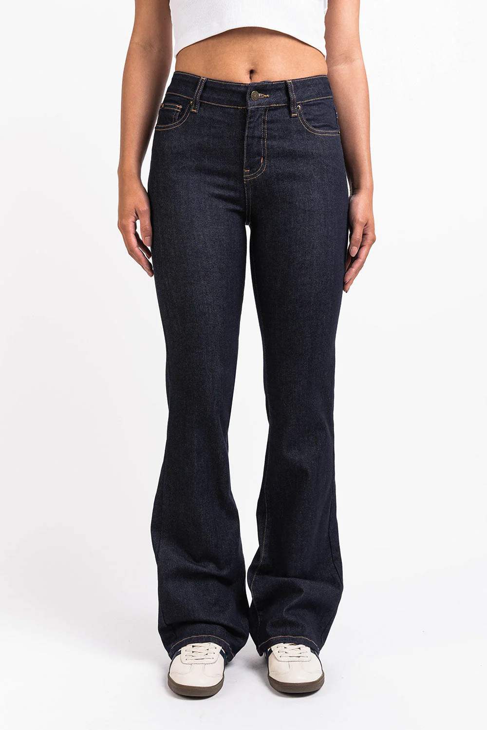 Taylor 02Mid Bootcut Jeans - Raw Denim - Image 3