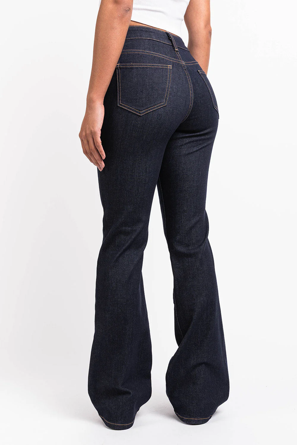 Taylor 02Mid Bootcut Jeans - Raw Denim - Image 4