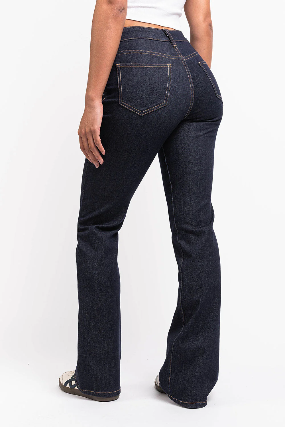 Taylor 02Mid Bootcut Jeans - Raw Denim - Image 5