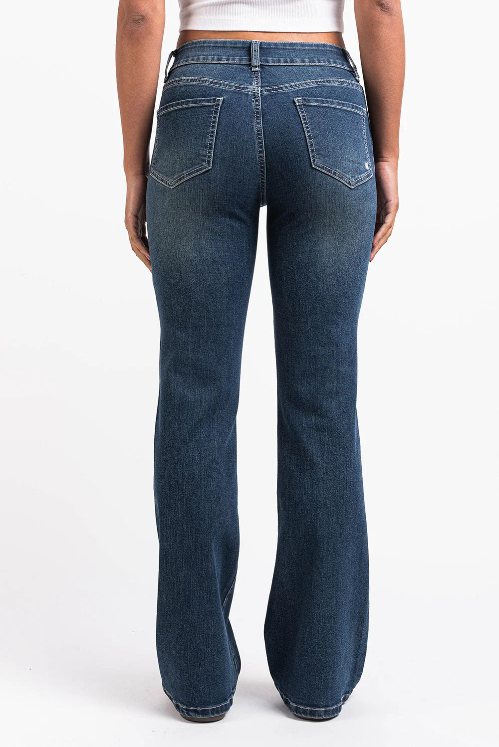 Taylor 05Mid Bootcut Jeans - Vintage Blue - Image 4