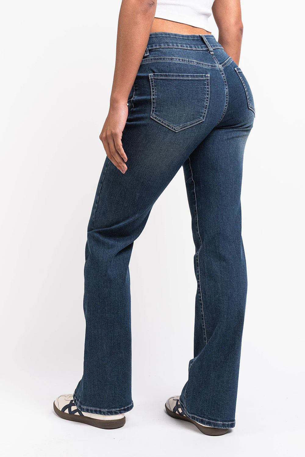 Taylor 05Mid Bootcut Jeans - Vintage Blue - Image 5